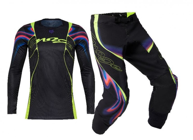 2025 fox flexair energy motocross gear black