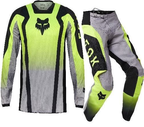 2025 Fox 180 LEAN Motocross Gear Flo Yellow