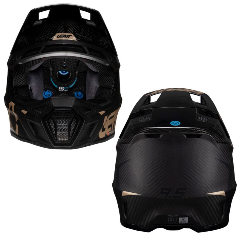 2025 Leatt 9.5 V25 Carbon Motocross Helmet Bl