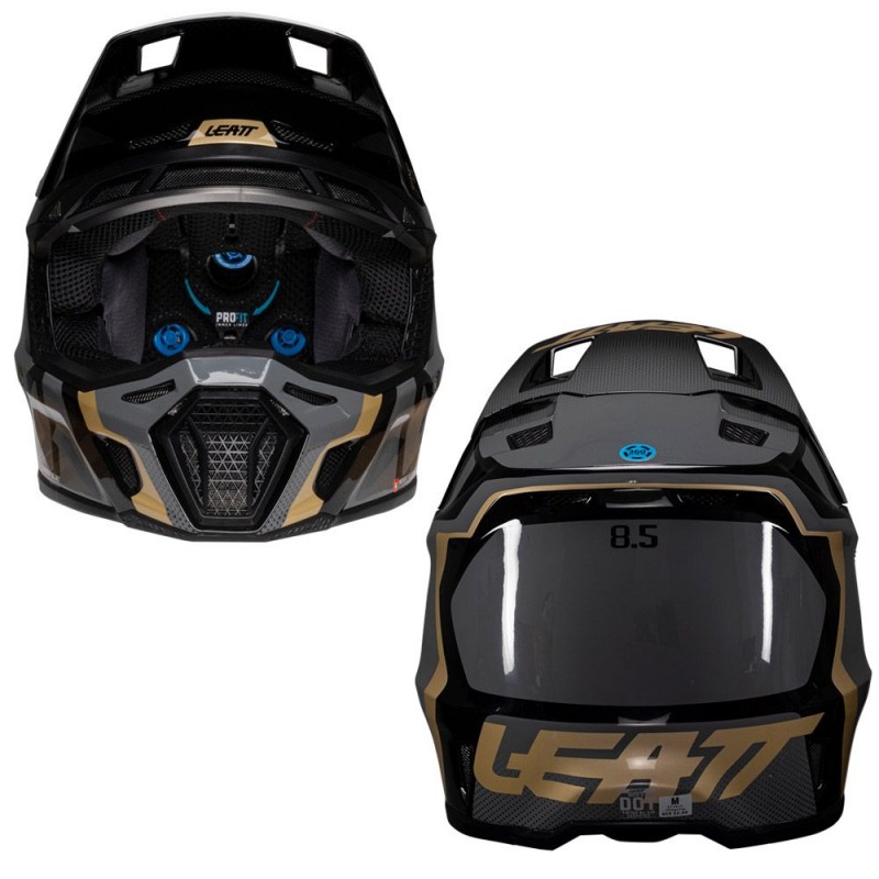 2025 Leatt 8.5 V25 Motocross Helmet Black &am