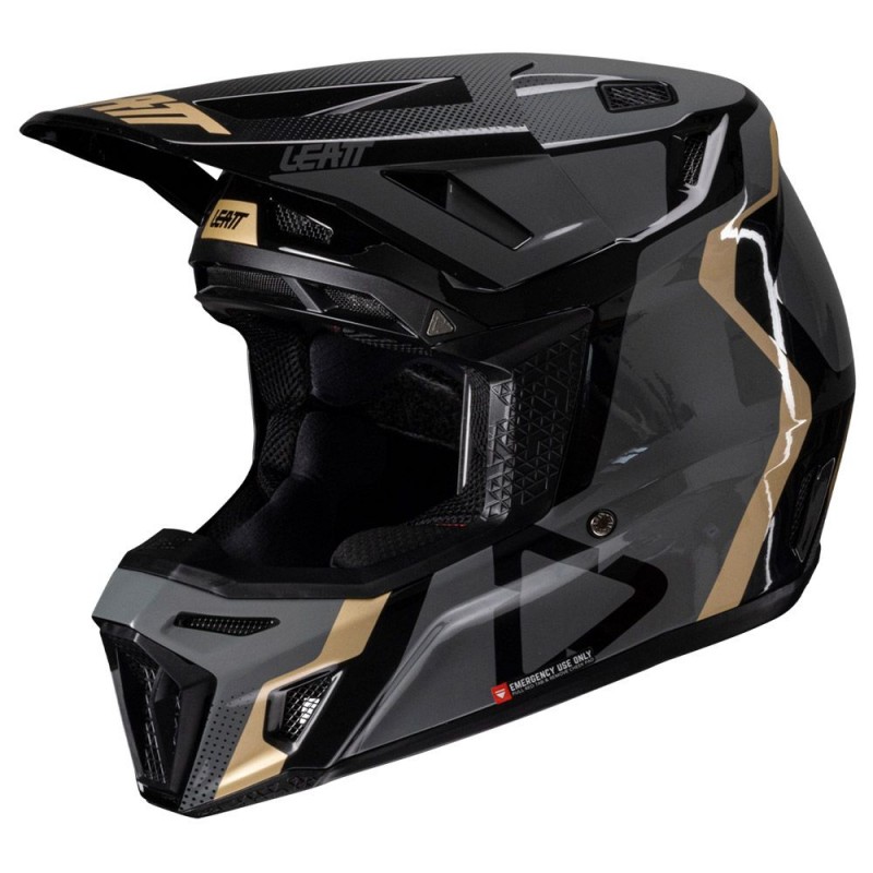 2025 Leatt 8.5 V25 Motocross Helmet Black &am