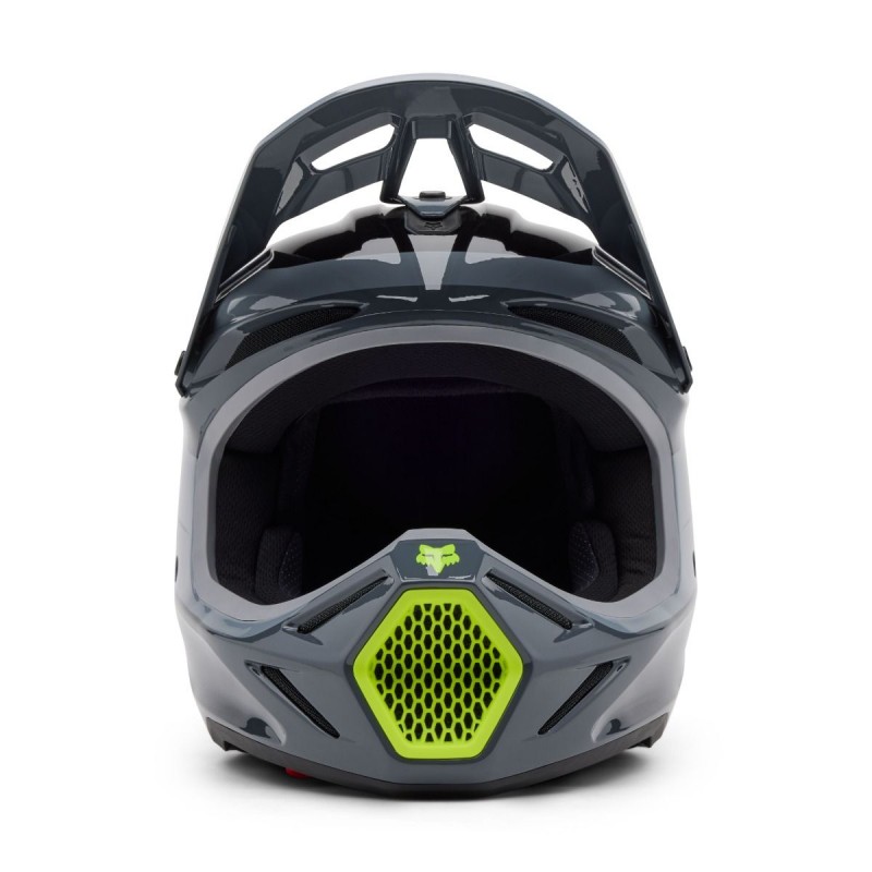 2025 Fox V3 DIVIDER GRAPHITE Motocross Helmet