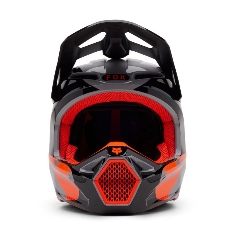 2025 Fox V1 Emotion Motocross Helmet Steel Gr