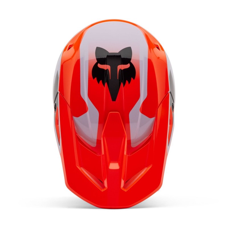 2025 Fox Youth V1 Lean Motocross Helmet Flo O