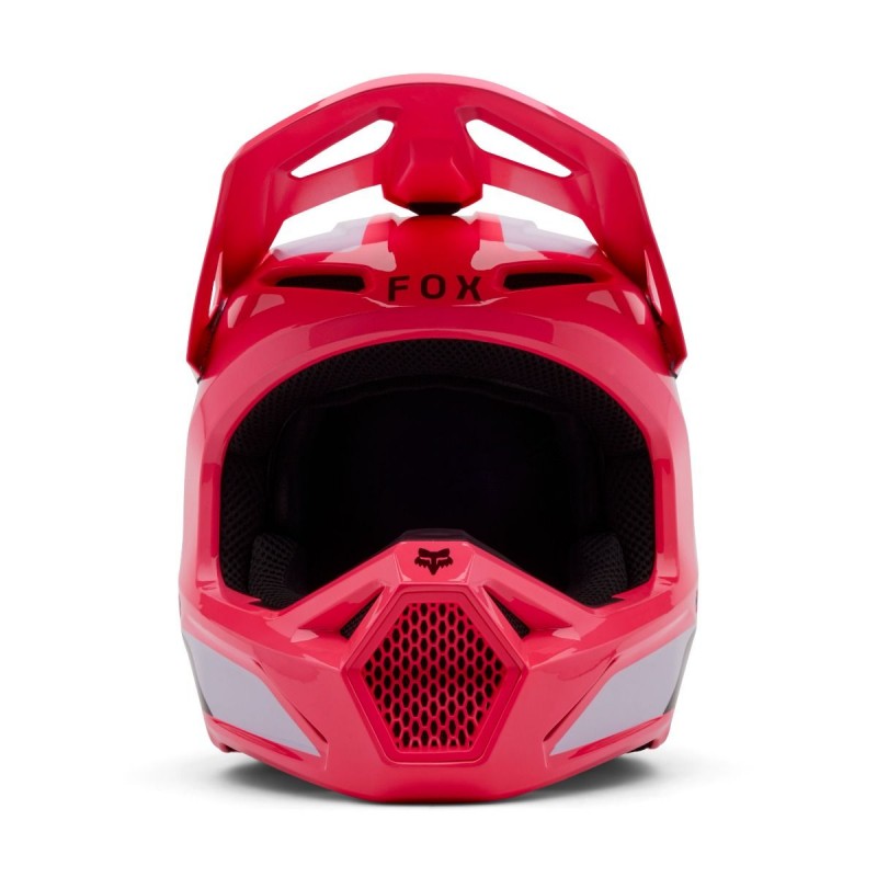 2025 Fox Youth V1 Lean Motocross Helmet Pink