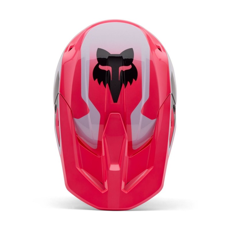 2025 Fox Youth V1 Lean Motocross Helmet Pink