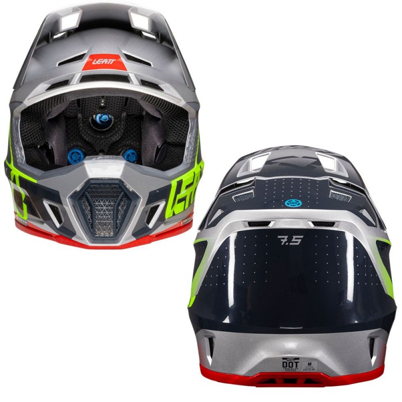 2025 Leatt 7.5 V25 Motocross Helmet Steel &am