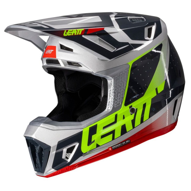 2025 Leatt 7.5 V25 Motocross Helmet Steel &am