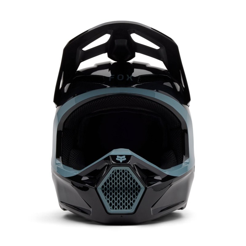 2025 Fox V1 TAUNT Motocross Helmet Black