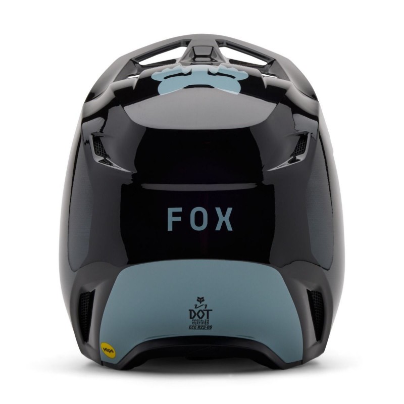 2025 Fox V1 TAUNT Motocross Helmet Black