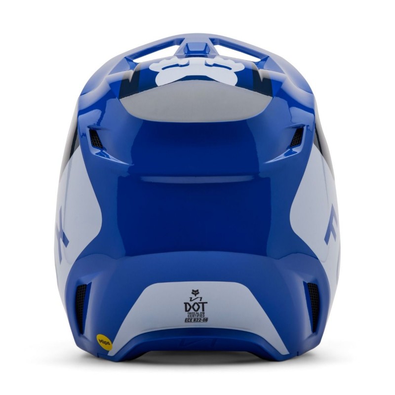 2025 Fox V1 Lean Motocross Helmet Blue