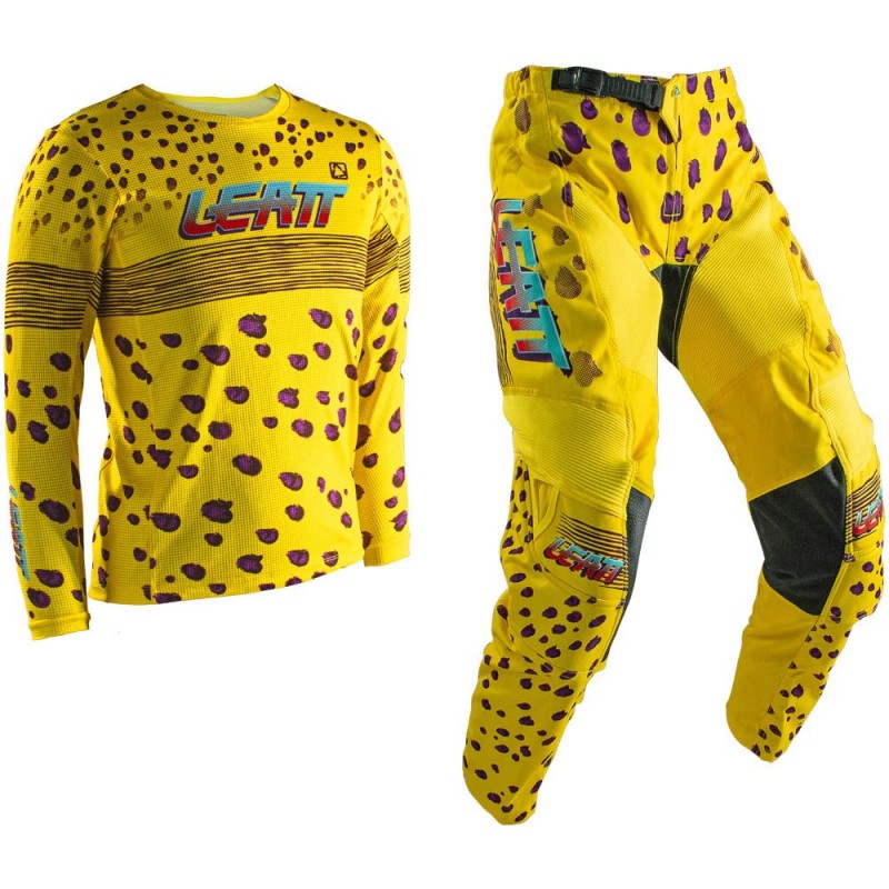 2025 leatt 3.5 youth motocross gear cheetah